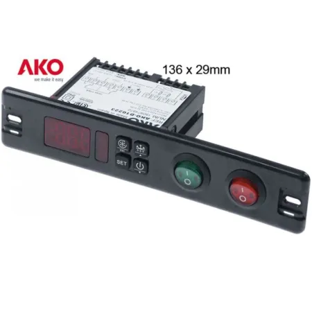 Controlador AKO-D10223 panelable digital 230V 2 relés