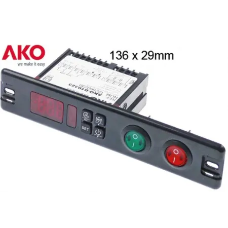 Controlador AKO-D10323 panelable digital 230V 3 relés