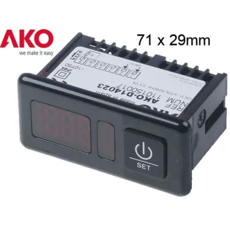 Termómetro AKO-D14023-C3  panelable 230v