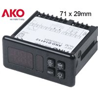 Termostato panelable AKO-D14112 digital 12-24v 1 relé