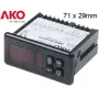 Controlador AKO-D14312 digital 12v 3 relés