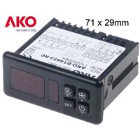Controlador AKO-D1442P-RC digital 230v 4 relés con reloj y potencia