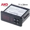 Controlador AKO-D1442P-RC digital 230v 4 relés con reloj y potencia