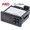 Controlador de temperatura o humedad AKO-D14726 2 relés