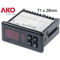 Controlador de temperatura o humedad AKO-D14729 2 relés