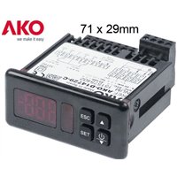 Controlador de temperatura o humedad AKO-D14726C 2 r.+comunicación
