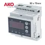 Controlador AKOTIM-21TE  rail DIN digital 230V 1 relé