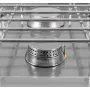 Cocina a gas 4 fuegos y horno gas 600 basic
