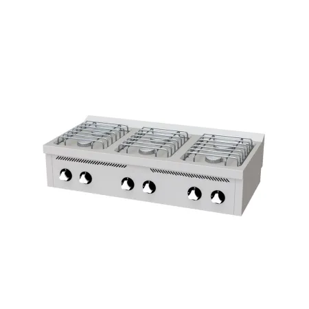 Cocina a gas 6 fuegos serie 600 basic
