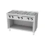 Cocina a gas 6 fuegos y base serie 600 basic