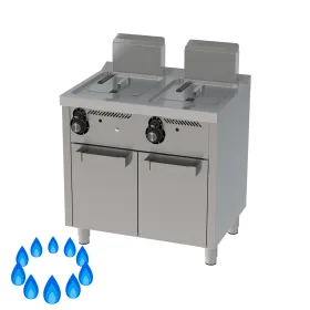 Freidora industrial a Gas 8+ 8 Litros serie 600