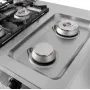 Cocina a gas 6 fuegos con base serie 750