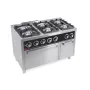 Cocina a gas 6 fuegos con horno serie 750