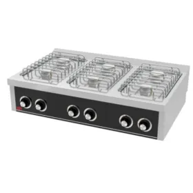 Cocina a gas 6 fuegos serie 750 Basic