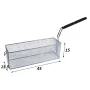 Cesta freidora Lotus 450 x 135 x 15 mm
