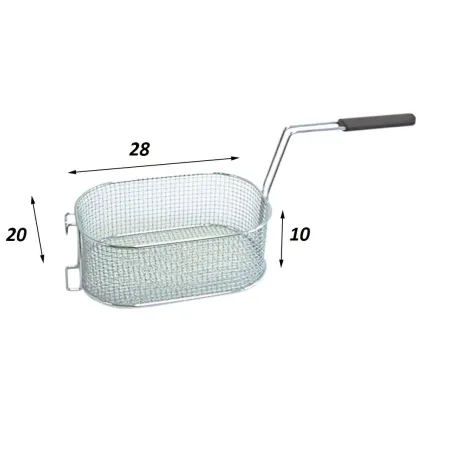 Cesta freidora Berto's 280 x 200 x 100 mm