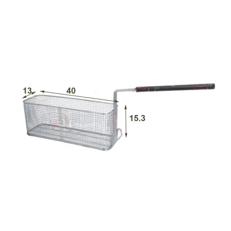 Cesta freidora Berto's 400 x 130 x 150 mm