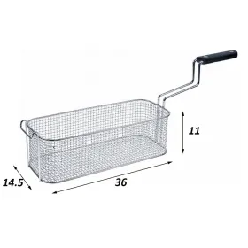 Cesta freidora Ambach 360 x 154 x 110 mm