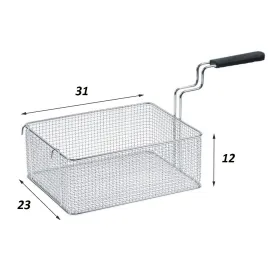 Cesta freidora Giorik 310 x 230 x 120 mm