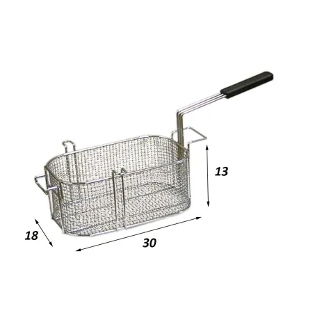 Cesta freidora Juno 300 x 180 x 130 mm
