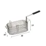 Cesta freidora Juno 300 x 180 x 130 mm