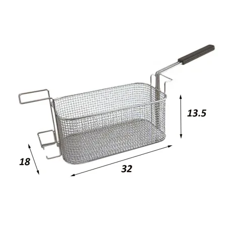 Cesta freidora Juno 320 x 180 x 135 mm