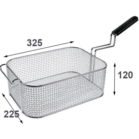 Cesta freidora Juno 325 x 225 x 90 mm