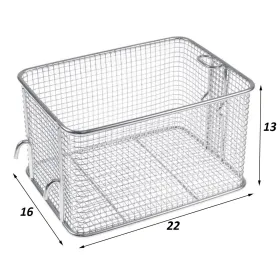 Cesta freidora Makro 220 x 160 x 130 mm