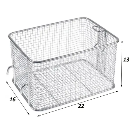 Cesta freidora Makro 220 x 160 x 130 mm