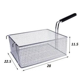 Cesta freidora MBM Italia 280 x 225 x 115 mm