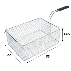 Cesta freidora MBM Italia 360 x 270 x 135 mm