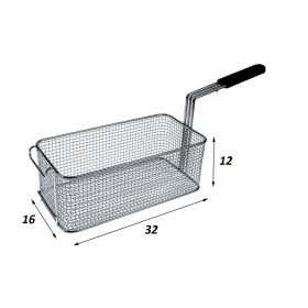 Cesta freidora Olis 320 x 160 x 120 mm