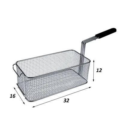 Cesta freidora Olis 320 x 160 x 120 mm