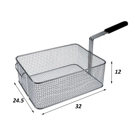 Cesta freidora Olis 320 x 245 x 120 mm