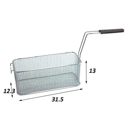 Cesta freidora Giga 315 x 123 x 130 mm