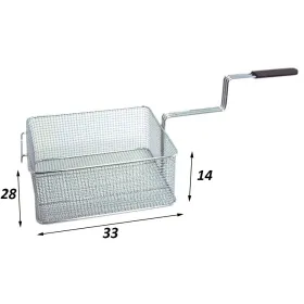 Cesta freidora Giga 330 x 280 x 140 mm