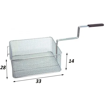 Cesta freidora Giga 330 x 280 x 140 mm