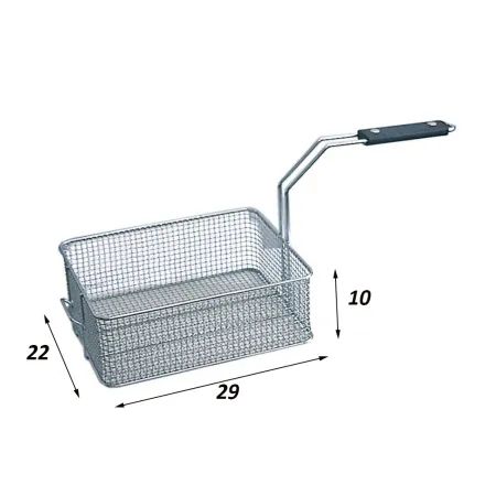 Cesta freidora Tecnoinox 290 x 220 x 100 mm