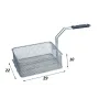 Cesta freidora Tecnoinox 290 x 220 x 100 mm