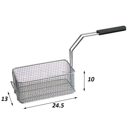 Cesta freidora Tecnoinox 245 x 130 x 100 mm