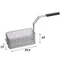 Cesta freidora Tecnoinox 245 x 130 x 100 mm