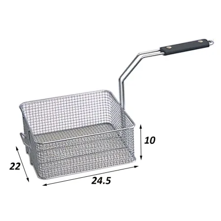 Cesta freidora Tecnoinox 245 x 220 x 100 mm