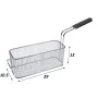 Cesta freidora Tecnoinox 290 x 105 x 120 mm