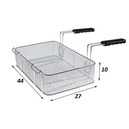 Cesta freidora Valentine 270 x 440 x 100 mm