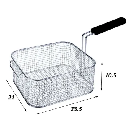 Cesta freidora RM-Gastro 235 x 210 x 105 mm