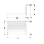 Resistencia freidora Lotus 3000W
