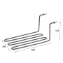 Resistencia freidora Lotus 3400W