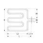 Resistencia horno Makro 1400W