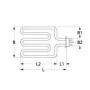 Resistencia horno Ego 2500W