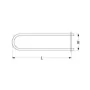 Resistencia horno electrolux 950W